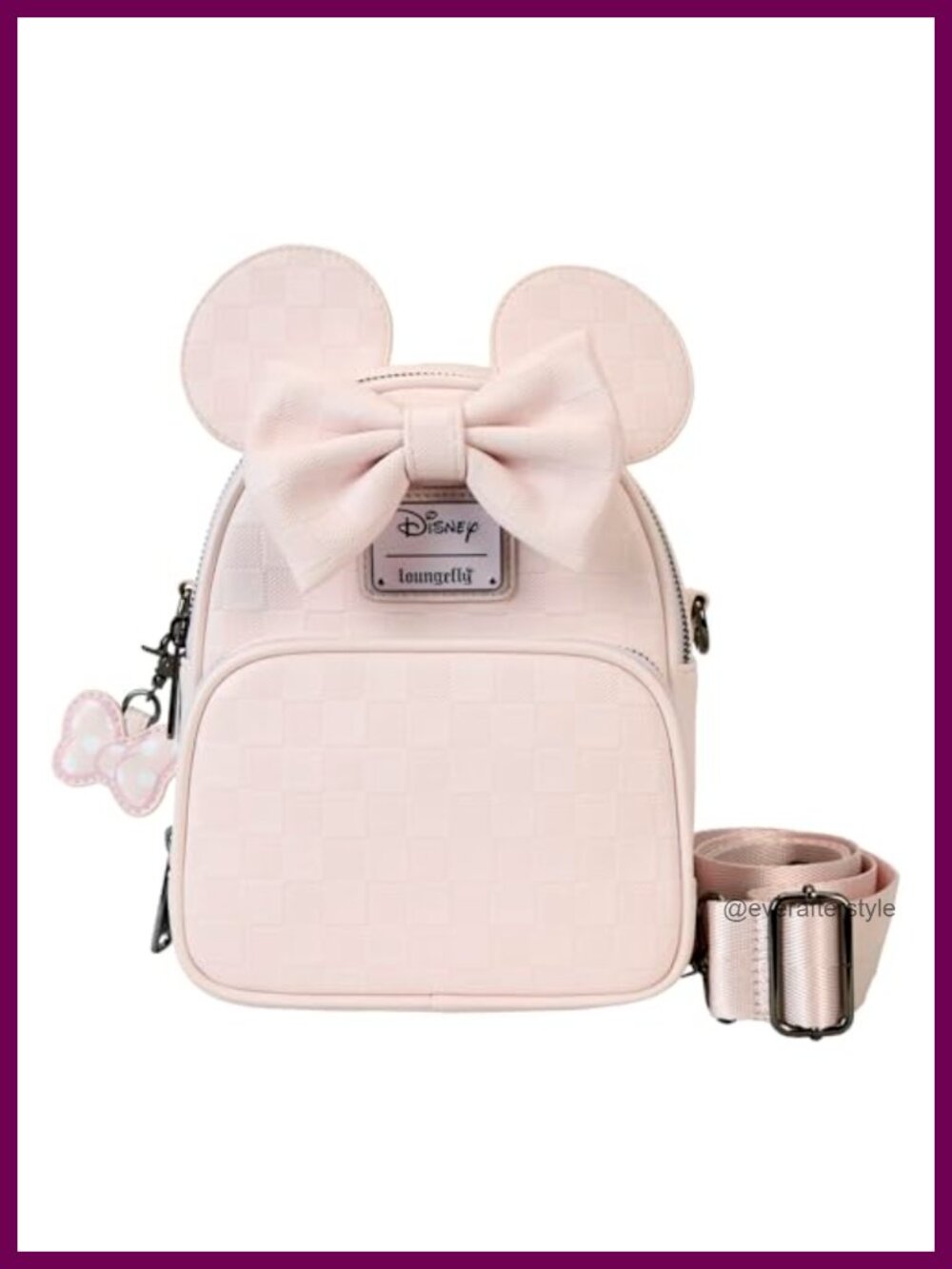 Faux Leather Convertible Mini Backpack Crossbody Bag